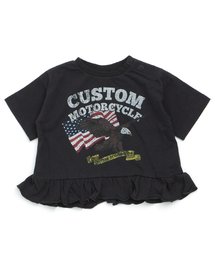 BREEZE | 裾フリルロックTシャツ(Tシャツ/カットソー)