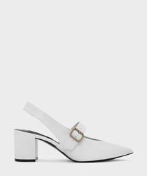 メリージェーンスリングバックヒール / MARY JANE SLINGBACK HEELS