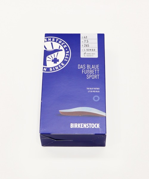BIRKENSTOCK（ビルケンシュトック）の「【インソール・中敷】BLUE FOOTBED SPORTS/ブルーフットベッドスポーツ(UNISEX）（インソール/シューズクッション・メンズ・ブルー・35/36/37/38/40/41/43/42/39/30/32/25/33/31/28/29/24/34/26/27）」の9枚目の写真