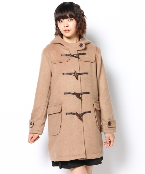 WEGO（ウィゴー）の「WEGO/ロングダッフルコート（ダッフルコート・レディース・ベージュ/ブルー/ネイビー・MEDIUM/LARGE）」の16枚目の写真