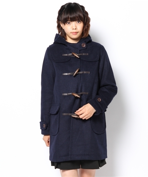 WEGO（ウィゴー）の「WEGO/ロングダッフルコート（ダッフルコート・レディース・ベージュ/ブルー/ネイビー・MEDIUM/LARGE）」の18枚目の写真