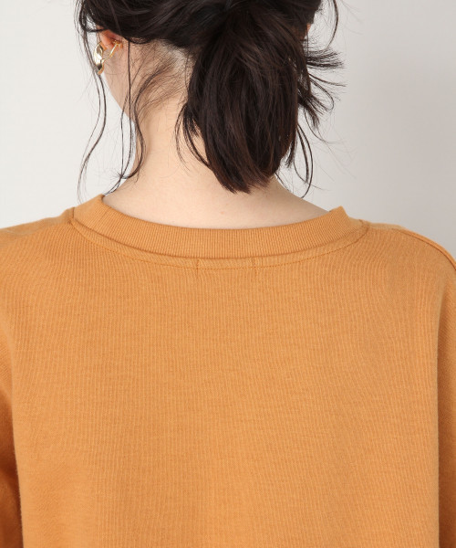 LOWRYS FARM（ローリーズファーム）の「ユルロゴプリントプルオーバー　808505（Tシャツ/カットソー・レディース・パープル/ブラウン/カーキ/アイボリー/ネイビー・FREE）」の19枚目の写真