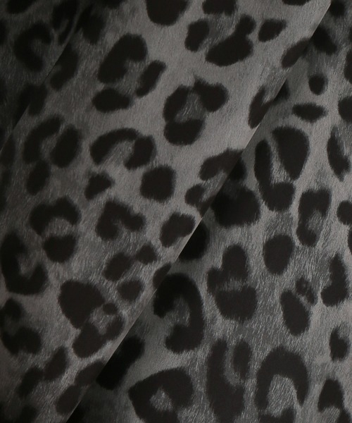 JOURNAL STANDARD（ジャーナルスタンダード）の「レオパードプリントスカート（スカート・レディース・チャコールグレー/ブラウン・38/36）」の4枚目の写真