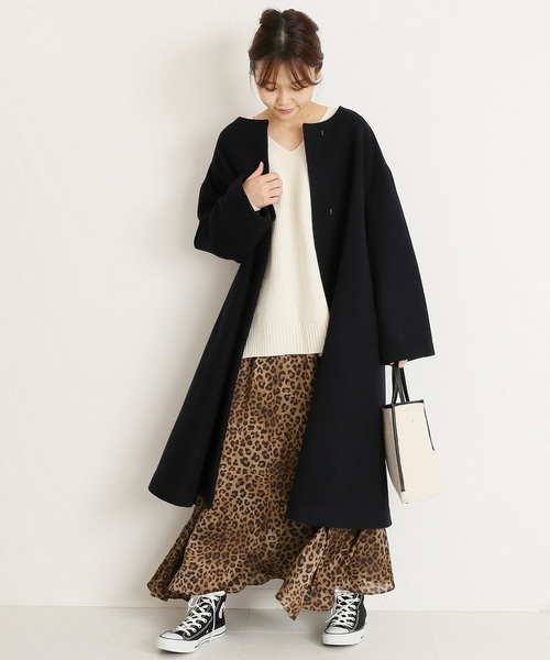 JOURNAL STANDARD（ジャーナルスタンダード）の「レオパードプリントスカート（スカート・レディース・チャコールグレー/ブラウン・38/36）」の14枚目の写真