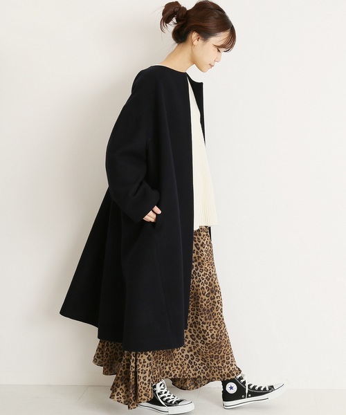 JOURNAL STANDARD（ジャーナルスタンダード）の「レオパードプリントスカート（スカート・レディース・チャコールグレー/ブラウン・38/36）」の19枚目の写真