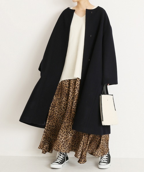 JOURNAL STANDARD（ジャーナルスタンダード）の「レオパードプリントスカート（スカート・レディース・チャコールグレー/ブラウン・38/36）」の22枚目の写真