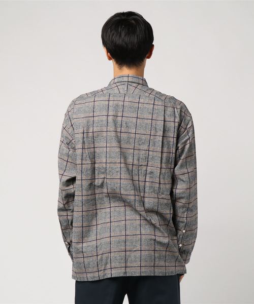 HAND ROOM(ハンドルーム)の「HAND ROOM: チェックシャツ(シャツ/ブラウス・メンズ・ブルー系その他・S/M/L)」の2枚目の写真