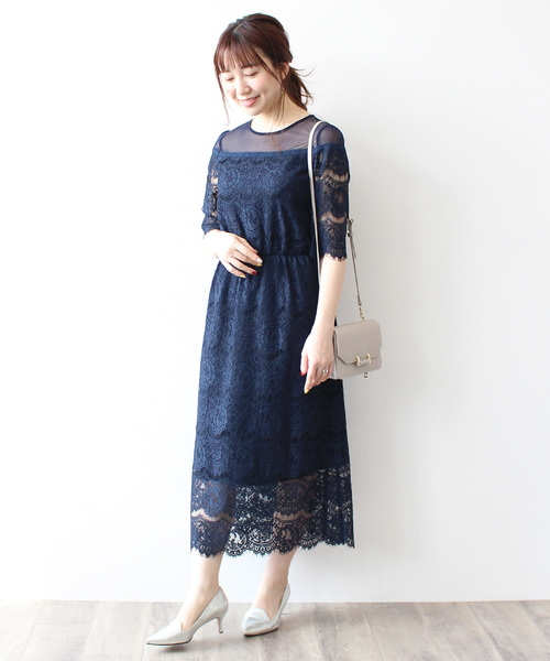 超新作 シースルーショルダーレースマキシワンピース ワンピース Tite In The Store ティテ インザ ストア のファッション 送料無料 Arenatheatre Net