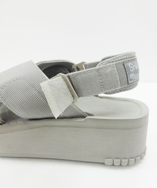 SHAKA(シャカ)の「【SHAKA/シャカ】FIESTA PLATFORM(サンダル・レディース・ブラック/グレー・6/5)」の13枚目の写真