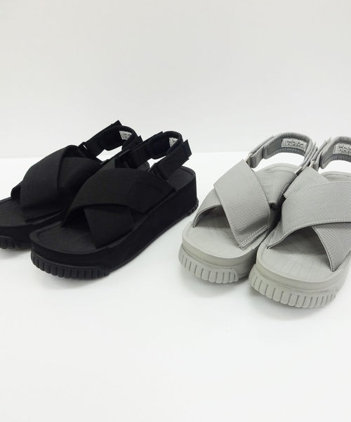 SHAKA(シャカ)の「【SHAKA/シャカ】FIESTA PLATFORM(サンダル・レディース・ブラック/グレー・6/5)」の15枚目の写真