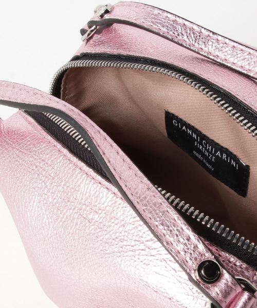 GIANNI CHIARINI（ジャンニ キアリーニ）の「GIANNI CHIARINI: 【ALIFA】 ショルダー付バッグ（ショルダーバッグ・レディース・シルバー/ゴールド/ブルー/ピンク系その他・F）」の7枚目の写真