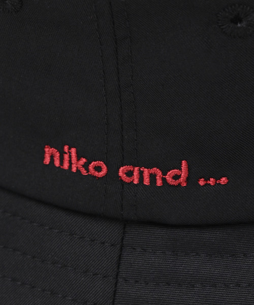 niko and...（ニコアンド）の「オリジナルロゴ入りバケットハット（ハット・レディース・ベージュ/ブラック/パープル・FREE）」の9枚目の写真