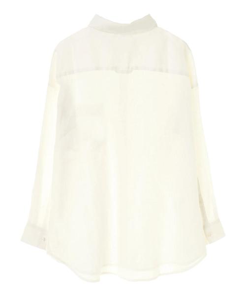 Editt by YECCA VECCA（エディットバイイェッカヴェッカ）の「ノルマンディーリネンシャツ ●（シャツ/ブラウス・レディース・ベージュ/ブラウン/オフホワイト・FREE）」の10枚目の写真