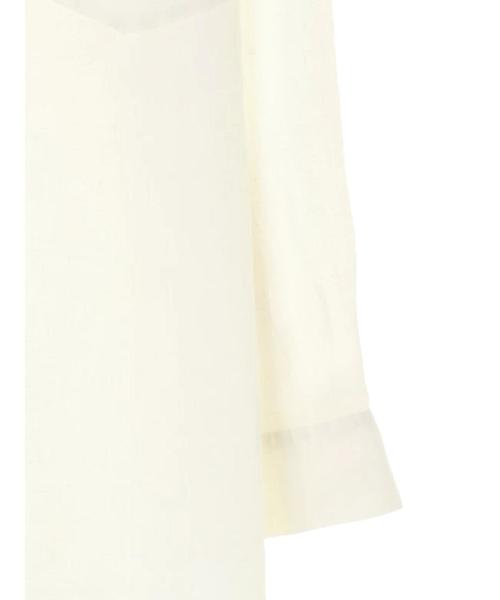 Editt by YECCA VECCA（エディットバイイェッカヴェッカ）の「ノルマンディーリネンシャツ ●（シャツ/ブラウス・レディース・ベージュ/ブラウン/オフホワイト・FREE）」の11枚目の写真