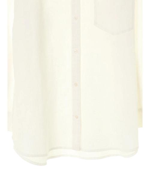 Editt by YECCA VECCA（エディットバイイェッカヴェッカ）の「ノルマンディーリネンシャツ ●（シャツ/ブラウス・レディース・ベージュ/ブラウン/オフホワイト・FREE）」の13枚目の写真