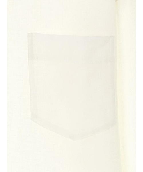 Editt by YECCA VECCA（エディットバイイェッカヴェッカ）の「ノルマンディーリネンシャツ ●（シャツ/ブラウス・レディース・ベージュ/ブラウン/オフホワイト・FREE）」の15枚目の写真