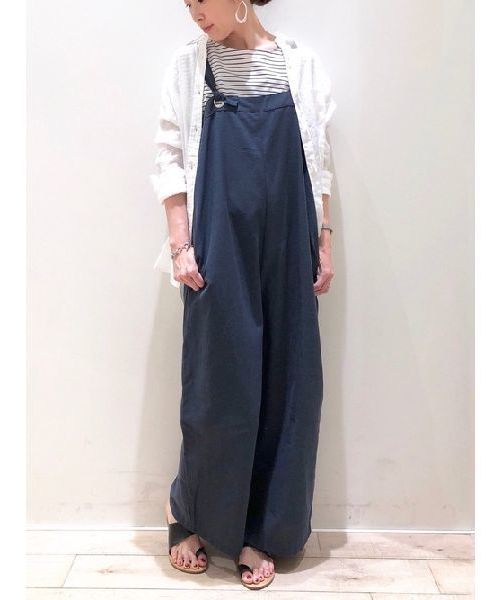 Editt by YECCA VECCA（エディットバイイェッカヴェッカ）の「ノルマンディーリネンシャツ ●（シャツ/ブラウス・レディース・ベージュ/ブラウン/オフホワイト・FREE）」の18枚目の写真