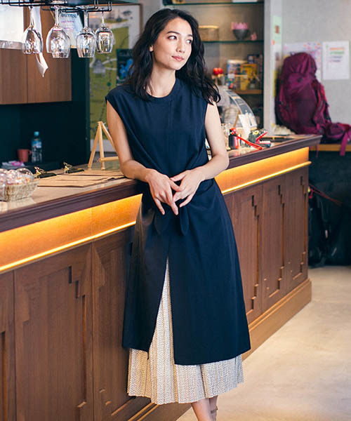 セール J Lounge Zozo 楽天ブランドアベニュー別注 ラップ風エレガンスカジュアルワンピース ワンピース Lautreamont ロートレアモン のファッション通販 Zozotown