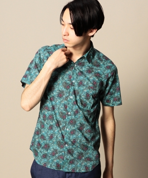 BEAUTY&YOUTH UNITED ARROWS(ビューティーアンドユースユナイテッドアローズ)の「BY リバティー プリント シャツ(シャツ/ブラウス・メンズ・その他1/その他3/その他2・MEDIUM/SMALL/X-LARGE/LARGE/X-SMALL)」の3枚目の写真