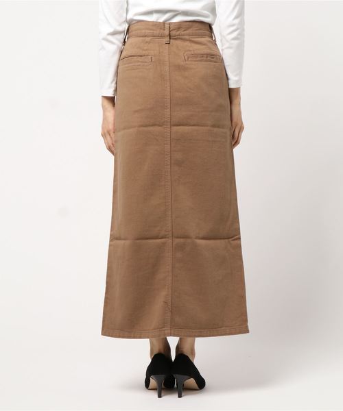 plage（プラージュ）の「Soft デニムスカート◆（デニムスカート・レディース・ホワイト/キャメル・38/36/34）」の5枚目の写真