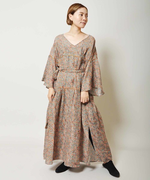 Muller Of Yoshiokubo ミュラーオブヨシオクボ の Muller Of Yoshiokubo 花柄ボリュームワンピース ワンピース Wear