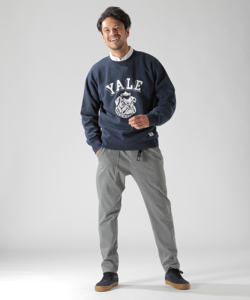 BAYFLOW（ベイフロー）の「ニットツイルベーカーパンツ（その他パンツ・メンズ・グレー/チャコール・SMALL/MEDIUM/LARGE）」の3枚目の写真