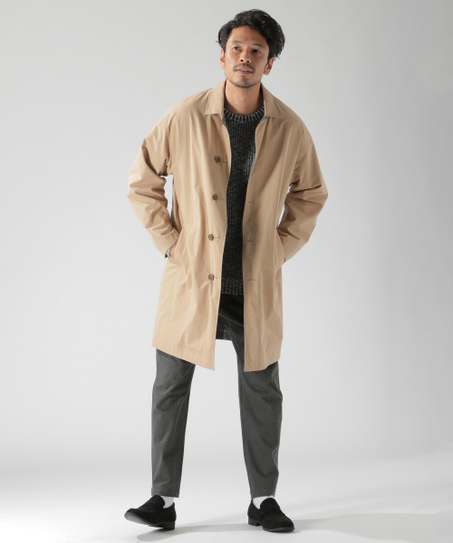 BAYFLOW（ベイフロー）の「ニットツイルベーカーパンツ（その他パンツ・メンズ・グレー/チャコール・SMALL/MEDIUM/LARGE）」の5枚目の写真