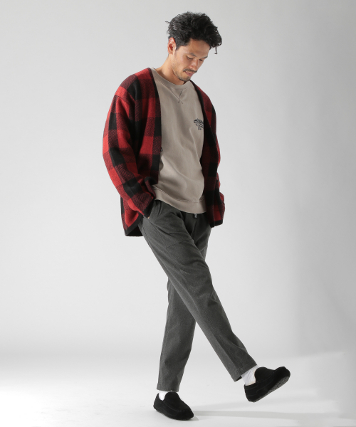 BAYFLOW（ベイフロー）の「ニットツイルベーカーパンツ（その他パンツ・メンズ・グレー/チャコール・SMALL/MEDIUM/LARGE）」の6枚目の写真