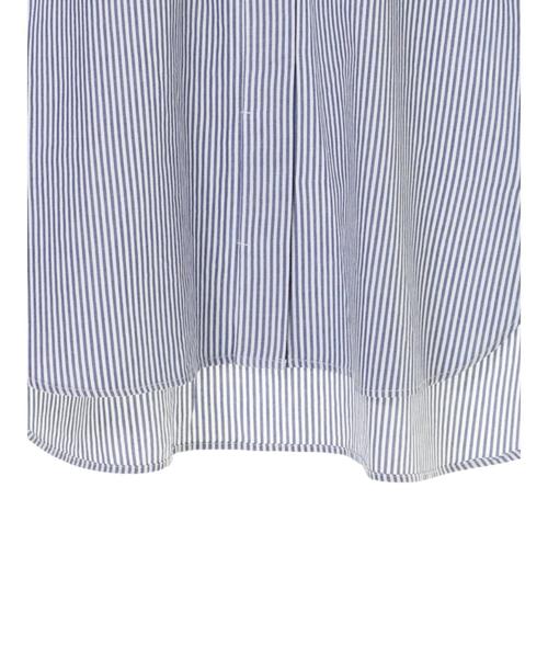 AMERICAN HOLIC（アメリカンホリック）の「綿ビエラ比翼シャツチュニック＊（シャツ/ブラウス・レディース・ストライプ/ネイビー/ブルー系その他7/オフホワイト/ベージュ/サックスブルー/ホワイト系その他7・M/L）」の20枚目の写真