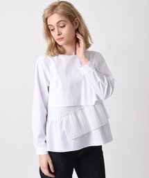 RAW FUDGE | ポイントプリーツブラウス(シャツ/ブラウス)