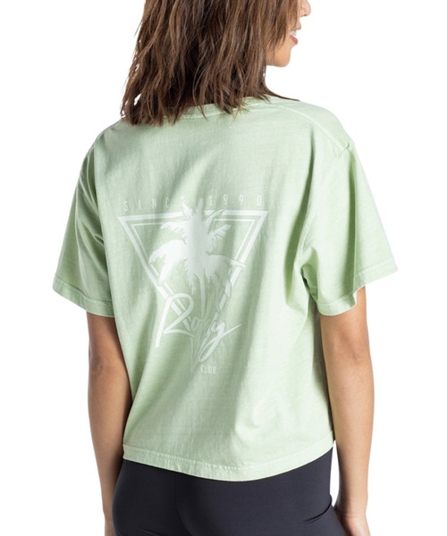 ROXY（ロキシー）の「SURF CLUB S/S/ロキシー Tシャツ 半袖 ドロップショルダー バックプリント（Tシャツ/カットソー・レディース・ピンク/グリーン/ホワイト/ブルー・SMALL/LARGE/MEDIUM）」の10枚目の写真