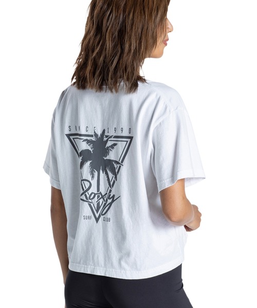 ROXY（ロキシー）の「SURF CLUB S/S/ロキシー Tシャツ 半袖 ドロップショルダー バックプリント（Tシャツ/カットソー・レディース・ピンク/グリーン/ホワイト/ブルー・SMALL/LARGE/MEDIUM）」の8枚目の写真