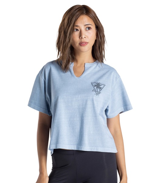ROXY（ロキシー）の「SURF CLUB S/S/ロキシー Tシャツ 半袖 ドロップショルダー バックプリント（Tシャツ/カットソー・レディース・ピンク/グリーン/ホワイト/ブルー・SMALL/LARGE/MEDIUM）」の11枚目の写真