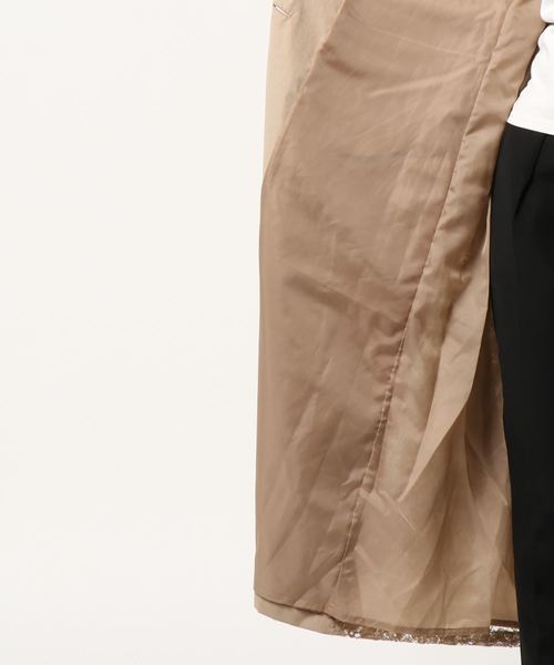 fifth（フィフス）の「バック総レーストレンチコート（トレンチコート・レディース・グレー/ベージュ・MEDIUM）」の16枚目の写真