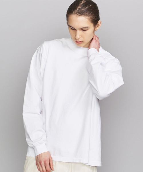 BEAUTY&YOUTH UNITED ARROWS（ビューティーアンドユースユナイテッドアローズ）の「＜MINE＞ USA 6.5 LS/カットソー（Tシャツ/カットソー・メンズ・ホワイト・MEDIUM/LARGE/X-LARGE/SMALL）」の5枚目の写真