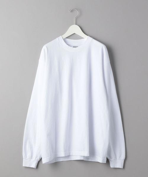 BEAUTY&YOUTH UNITED ARROWS（ビューティーアンドユースユナイテッドアローズ）の「＜MINE＞ USA 6.5 LS/カットソー（Tシャツ/カットソー・メンズ・ホワイト・MEDIUM/LARGE/X-LARGE/SMALL）」の3枚目の写真