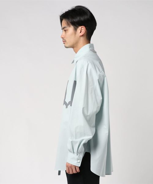 Name.（ネーム）の「【Name.】コットンテープポケットシャツ / NMSH-20SS-001（シャツ/ブラウス・メンズ・ミント/サックスブルー・1/2）」の3枚目の写真
