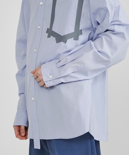 Name.（ネーム）の「【Name.】コットンテープポケットシャツ / NMSH-20SS-001（シャツ/ブラウス・メンズ・ミント/サックスブルー・1/2）」の11枚目の写真