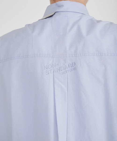 Name.（ネーム）の「【Name.】コットンテープポケットシャツ / NMSH-20SS-001（シャツ/ブラウス・メンズ・ミント/サックスブルー・1/2）」の10枚目の写真