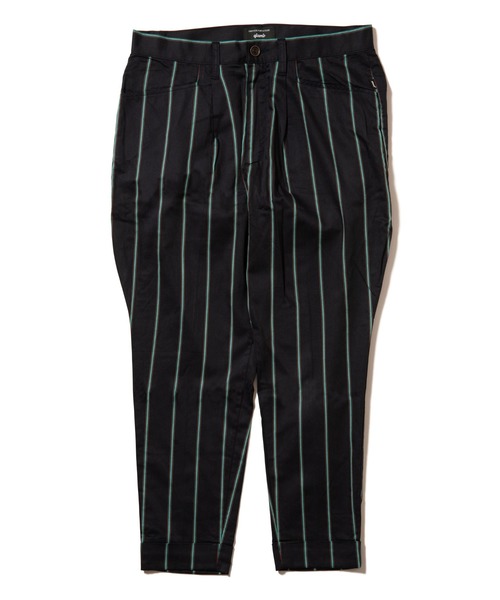 glamb（グラム）の「Stripe tapered slacks / ストライプ
