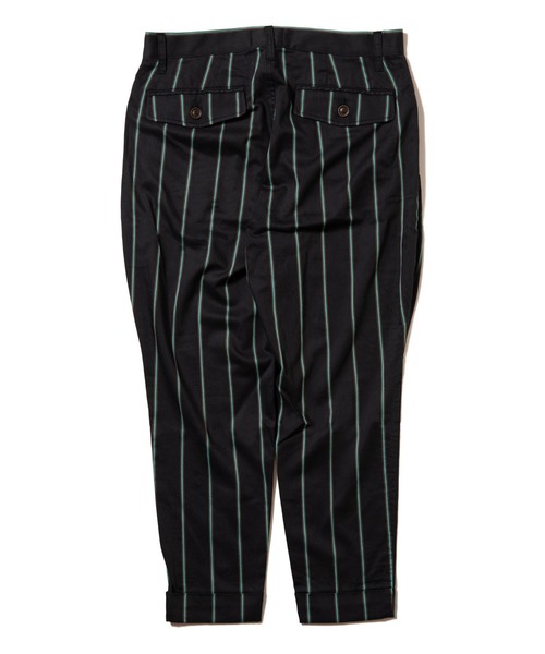 glamb（グラム）の「Stripe tapered slacks / ストライプ