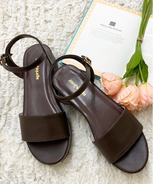 apres jour（アプレジュール）の「アソート厚底サンダル【ZOZOTOWN限定アイテム】（サンダル・レディース・アイボリー/ダークブラウン/ブラック系その他/ブラウン系その他/ブラック・LARGE/MEDIUM/X-LARGE/SMALL）」の4枚目の写真