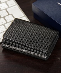 Un coeur（アンクール）の「Un coeur (アンクール） / レザーコンパクトウォレット 223135W 本革 三つ折り財布  Urushi（財布）」