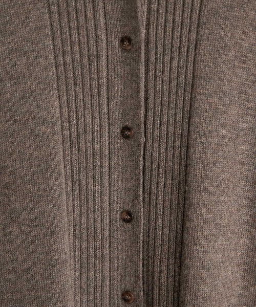 LOWRYS FARM（ローリーズファーム）の「ニットボタンベストワンピース　895451（ワンピース・レディース・ホワイト/ブラック/ブラウン・FREE）」の7枚目の写真