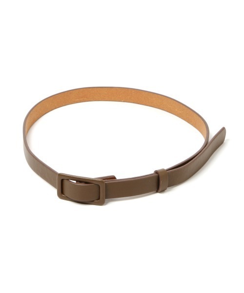 PAGEBOY(ページボーイ)の「クラシックスキニーベルト(ベルト・レディース・ブラック/ブラウン・FREE)」の5枚目の写真