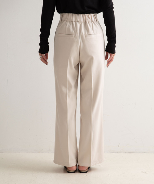 rectangle（レクタングル）の「センターシームワイドパンツ（その他パンツ・レディース・サンドベージュ/ブラック/ブラウン・SMALL/MEDIUM）」の9枚目の写真