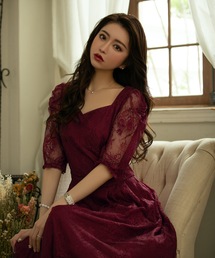 ワンピース レッド 赤色系 レース ファッション通販 Zozotown