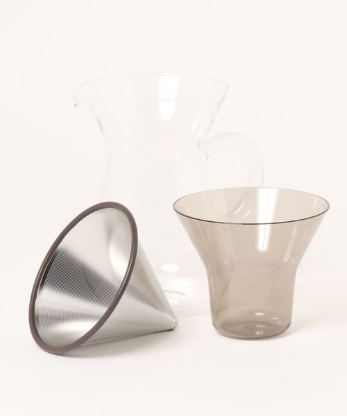 KINTO（キントー）の「【KINTO】SLOW COFFEE STYLE コーヒーカラフェセット/343698（キッチンツール・レディース・クリア・ONESIZE）」の4枚目の写真
