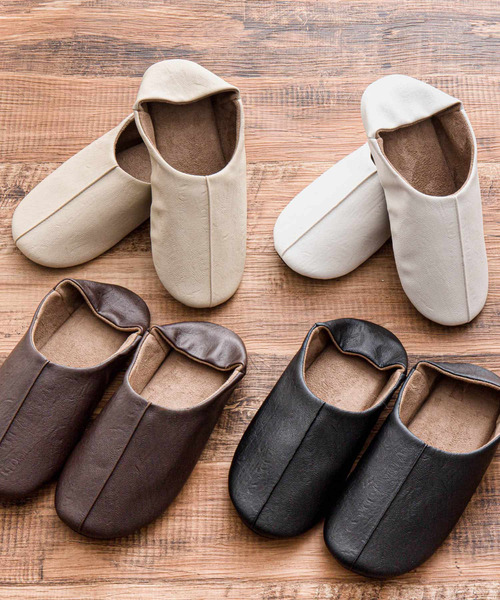 sarasa design(サラサデザイン)の「b2c マエストロ ポータブル|抗菌&防臭(ルームシューズ/スリッパ・レディース・ホワイト/ブラック/ダークブラウン/ベージュ・S/M)」の19枚目の写真