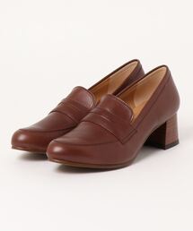 「YOSUKE/ヨースケ」日本製本革ヒールアップローファー